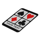 Aangepaste magneet voor kaartspeler (Linkerzijde)