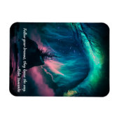 Aangepaste magneet voor Vibrant Colour Northern Li (Horizontaal)