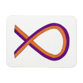 Aangepaste magneten voor Oranje en orchidee (Horizontaal)