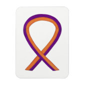 Aangepaste magneten voor Oranje en orchidee (Verticaal)