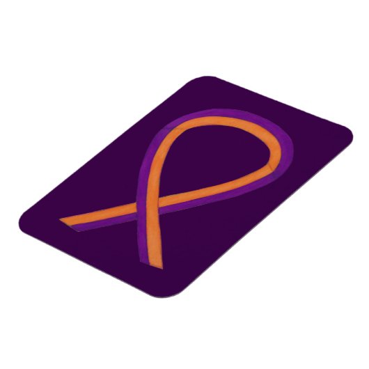 Aangepaste magneten voor orchidee en Oranje bewust (Linkerzijde)