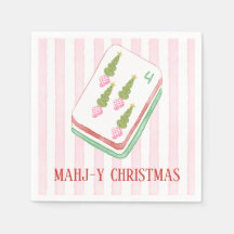 Aangepaste Mahj-y Kerstmis Mahjong