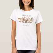Aangepaste Mahjong Met Mijn Mahgirls T-shirt (Voorkant)