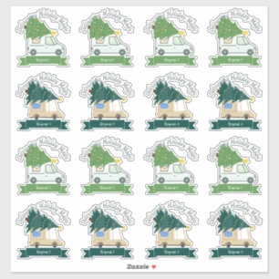 Aangepaste Mail Delivery Decals voor Mokken Sticker