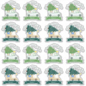 Aangepaste Mail Delivery Decals voor Mokken Sticker (Voorkant)