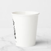 Aangepaste makelaar Bedrijfsnaam elke kleur Papieren Bekers (Links)