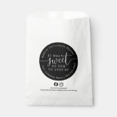 Aangepaste makelaar Open Huis Sweet of You Favorie Bedankzakje (Voorkant)