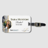 Aangepaste makelaar TARA Huston Bagagelabel (Voorkant (horizontaal))