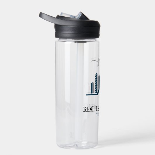 Aangepaste makelaar voor kleine bedrijven Marketin Waterfles (Rechts)