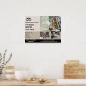 Aangepaste makelaardijreclame poster (Keuken)