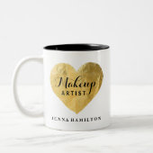 Aangepaste Makeup Artist Coffee Mok (Links)