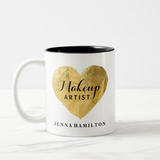 Aangepaste Makeup Artist Coffee Mok (Links)