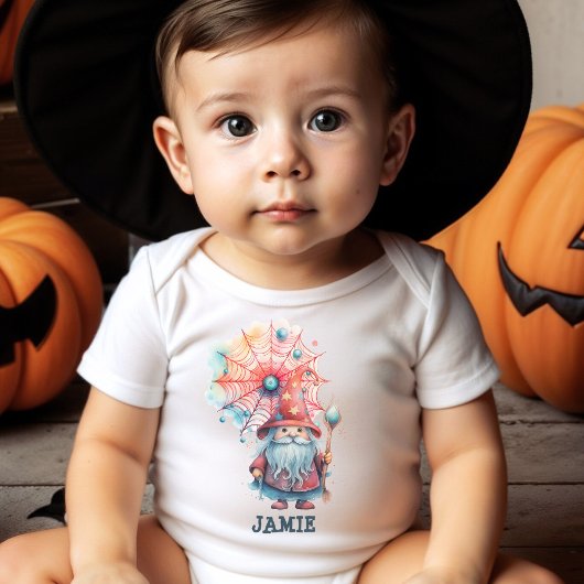 Aangepaste Malle Tovenaar Trick or Treat Halloween Romper