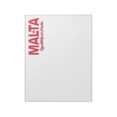 Aangepaste MALTA-laptop Notitieblok (Linkerzijde)