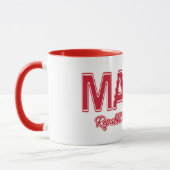 Aangepaste MALTA-mok - kies stijl, kleur Mok (Links)