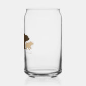 Aangepaste Mama Beer Met 2 Kinder Namen Moederdag  Blikvorm Glas (Links)