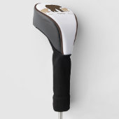Aangepaste Mama Beer Met 2 Kinder Namen Moederdag Golfheadcover (Schuin)