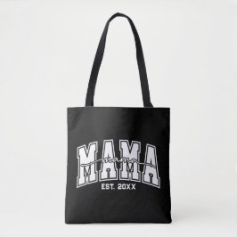 Aangepaste Mama Opgericht Jaar Gepersonaliseerde M Tote Bag
