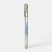 Aangepaste Mama Opgericht Jaar Pastel Geruite iPhone 16 Hoesje (Linkerkant)