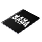 Aangepaste Mama Oprichtingsjaar Gepersonaliseerd Notitieboek (Linkerzijde)