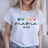 Aangepaste Mama Shirt, Gift voor Mam, Moederdag Gi T-shirt