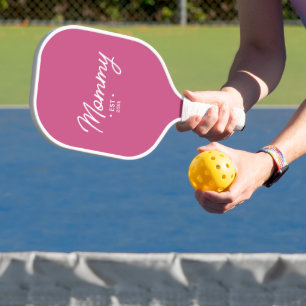 Aangepaste Mama Vastgesteld Jaar Roze Pickleball Paddle