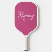 Aangepaste Mama Vastgesteld Jaar Roze Pickleball Paddle (Achterkant)