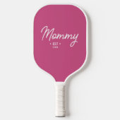 Aangepaste Mama Vastgesteld Jaar Roze Pickleball Paddle (Voorkant)