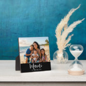 Aangepaste Mami moderne script foto Fotoplaat (Insitu)