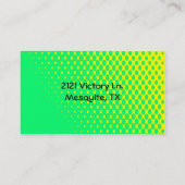 Aangepaste mammie-kaart van de grote hamster contactkaartje (Achterkant)