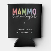 Aangepaste Mammo Technoloog Mammografie Technicus Blikjeskoeler (Voorkant)