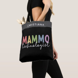 Aangepaste Mammo Technoloog Mammografie Technicus Tote Bag