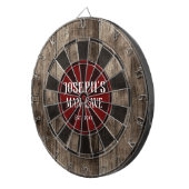 Aangepaste Man Cave Dartbord (Voorkant Rechts)