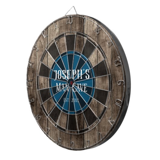 Aangepaste Man Cave Dartbord (Voorkant Rechts)