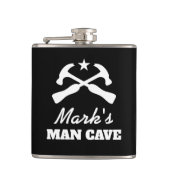 Aangepaste man grove heupkolf drink geschenk voor heupfles (Voorkant)