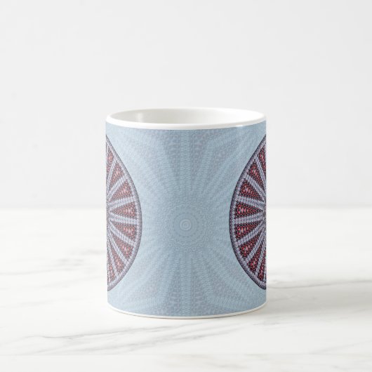 Aangepaste Mandala-Mok voltooien Koffiemok (Center)