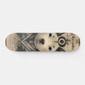 Aangepaste manga Style Dog Persoonlijk Skateboard (Horizontaal)