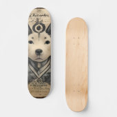 Aangepaste manga Style Dog Persoonlijk Skateboard (Voorkant)