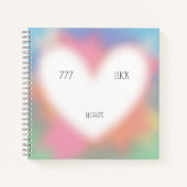 Aangepaste Manifestatie Aura Engel Nummer Notitieboek (Voorkant)