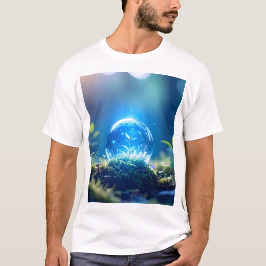 Aangepaste Mannen basisshirt T-shirt (Voorkant)