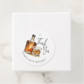 Aangepaste Mannen Biriskey Dank u Labels Whiskey (In situ)