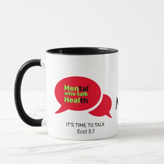 Aangepaste MANNEN DIE GEZONDHEIDSMOGRAM GEBRUIKEN Mok (Links)