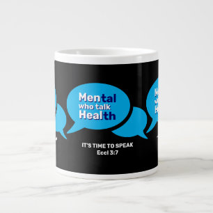 Aangepaste MANNEN DIE HEAL Mannen Mental Health Grote Koffiekop