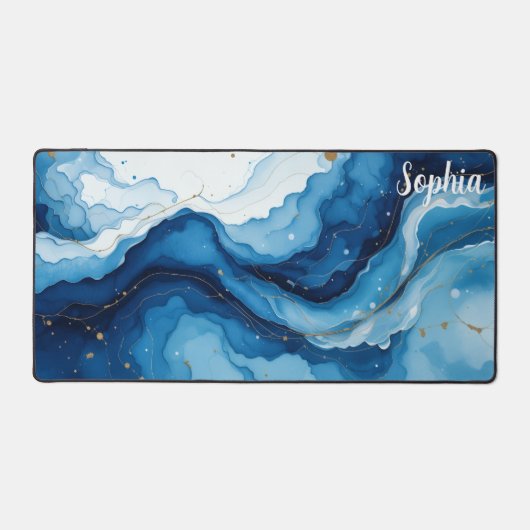 Aangepaste Marble Desk Mat: Gepersonaliseerde Gami Bureaumat (Voorkant)