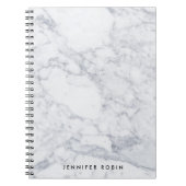AANGEPASTE MARBLE NOTEBOOK NOTITIEBOEK (Voorkant)