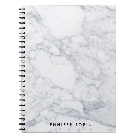 AANGEPASTE MARBLE NOTEBOOK NOTITIEBOEK (Voorkant)