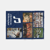 Aangepaste Marching Band of Orchestra 5 Fotocollag Fleece Deken (Voorkant (Horizontaal))