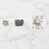 Aangepaste Mardi Gras tafel Confetti (Voorkanten)