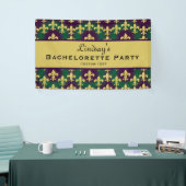 Aangepaste Mardi Gras vrijgezellenfeest Spandoek (Beurs)