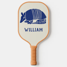 Aangepaste marine Blue Armadillo Pickleball Paddle